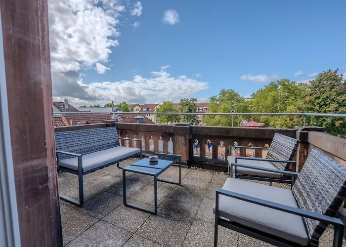 Apartman Schlossberg Residences - Design City-apartment Im Herzen Von Bensheim